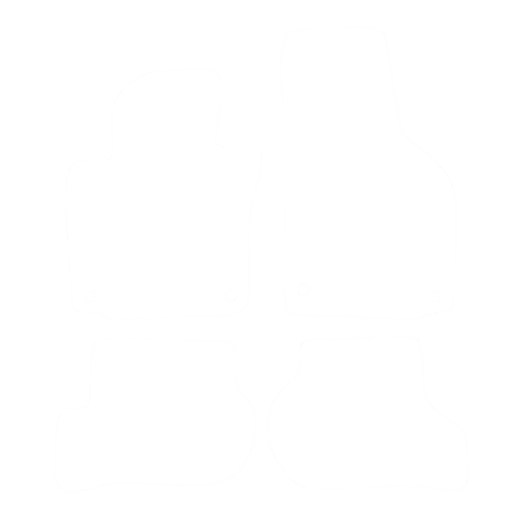 Dywanik EVA kierowcy do Volkswagen Jetta V 2005-2011- - obrys