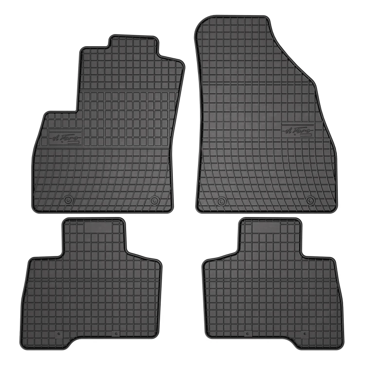 Komplet dywaników gumowych El Toro do Fiat Qubo 2008-2020