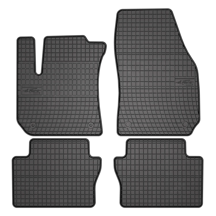 Komplet dywaników gumowych El Toro do Opel Zafira II B (7 siedzeń) 2005-2014