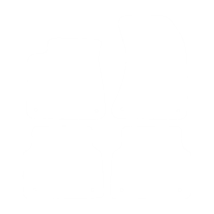 Welurowy dywanik kierowcy do Audi A8 D4 W12 Wersja Krótka 2009-2017- obrys