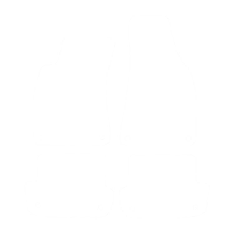 Welurowy dywanik kierowcy do Audi A4 II B6 Cabrio 2002-2006- obrys