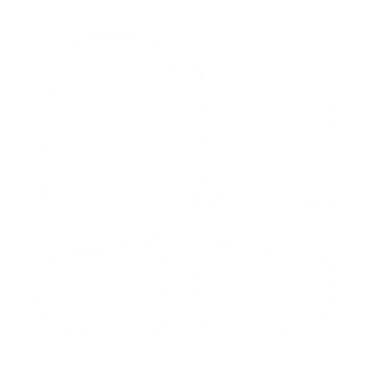 Welurowy dywanik kierowcy do Audi TT I 8N 1998-2006- obrys