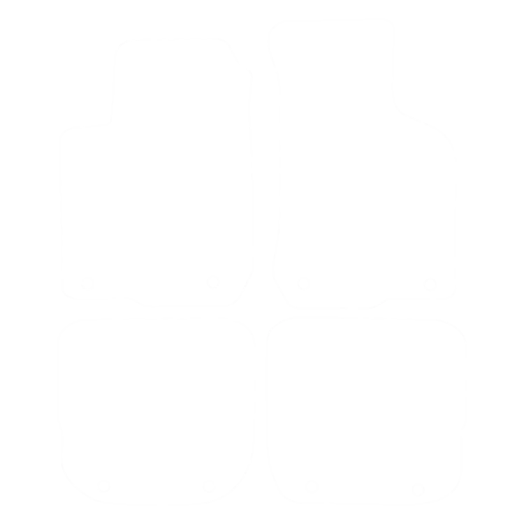 Welurowe dywaniki przód do Audi S3 I 1996-2003- obrys