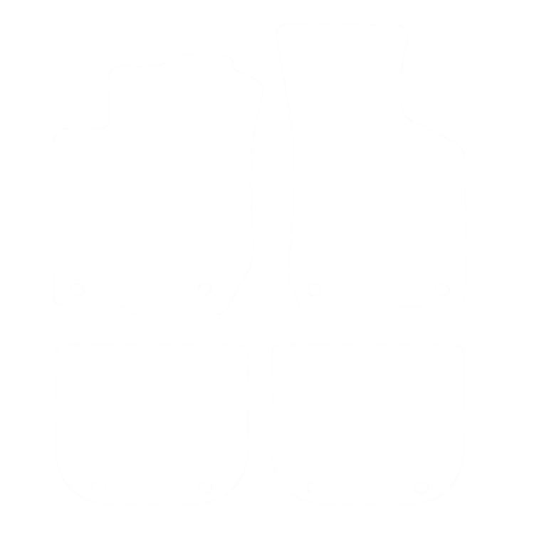 Welurowy dywanik kierowcy do Audi A3 I 8L 1996-2000- obrys