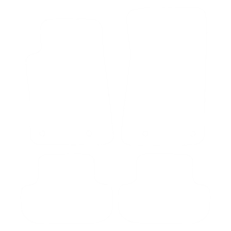 Welurowe dywaniki przód do Chevrolet Camaro V 2006-2015- obrys