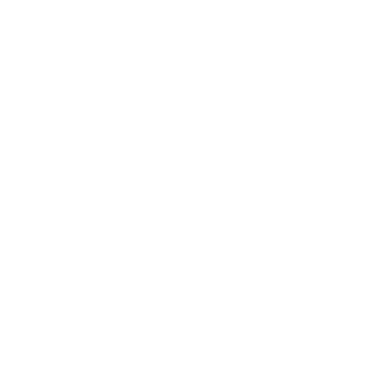 Komplet dywaników welurowych do Nissan Primastar I (7 siedzeń) 2001-2016- obrys