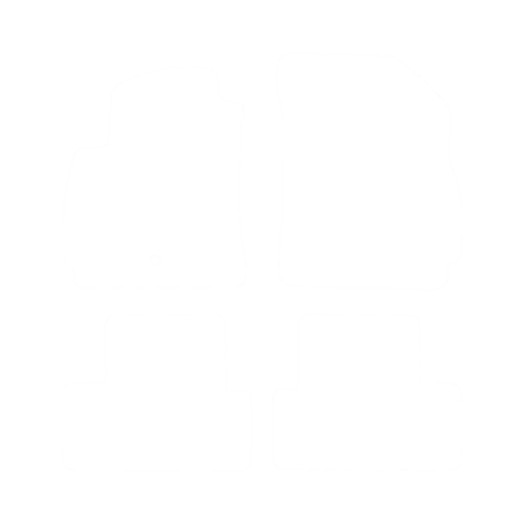 Komplet dywaników welurowych do Chevrolet Orlando I (5 siedzeń) 2010-2018- obrys