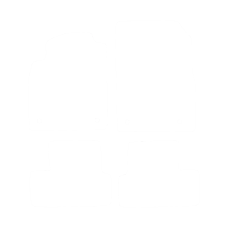 Welurowe dywaniki przód do Opel Astra J IV 2009-2015- obrys
