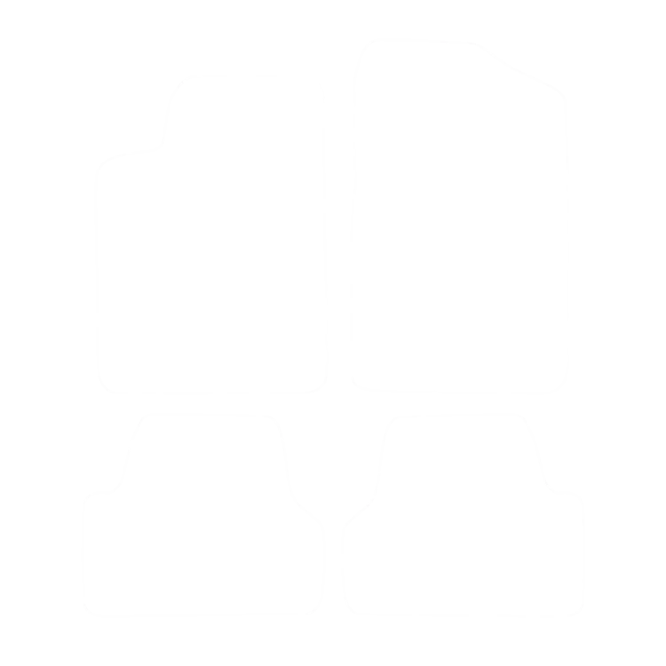 Welurowy dywanik kierowcy do Peugeot 405 Lift 1992-1996- obrys
