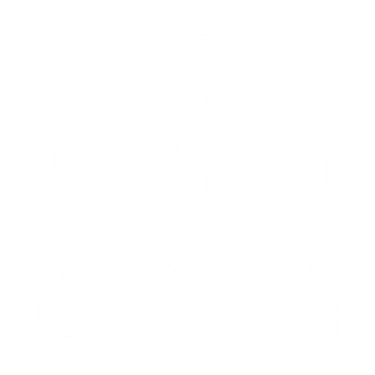 Komplet dywaników welurowych do Seat Leon II 2005-2012- obrys