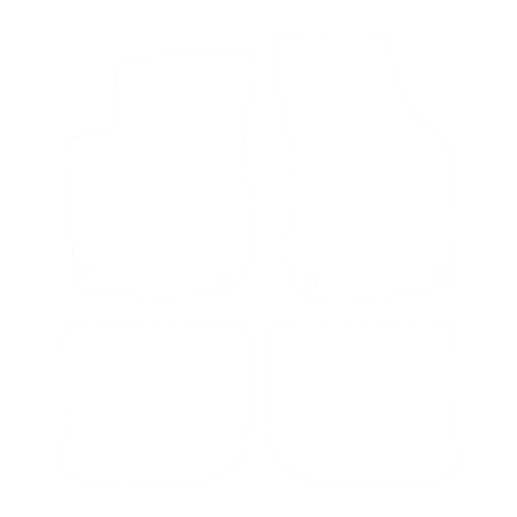 Welurowy dywanik kierowcy do Seat Leon I 1999-2005- obrys