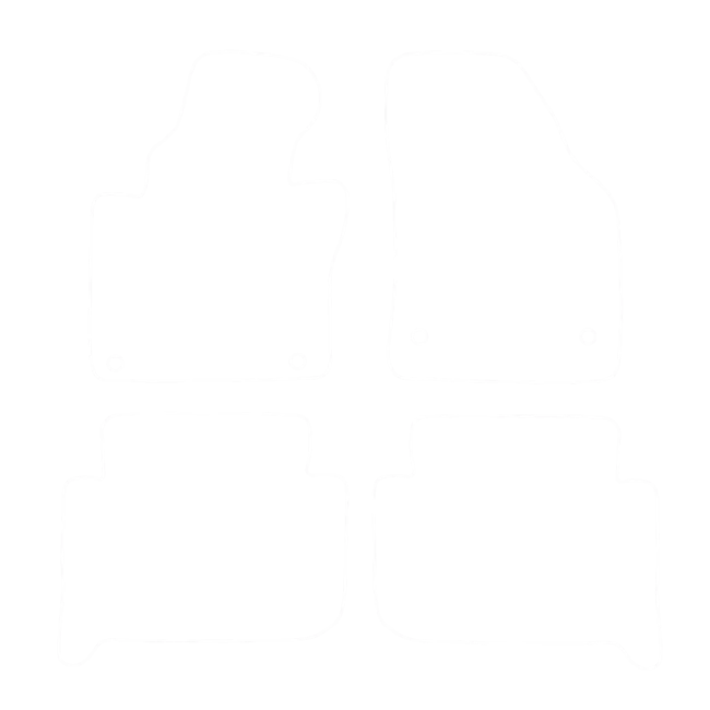 Dywaniki welurowe do Volkswagen Touran I (5 siedzeń) 2003-2015