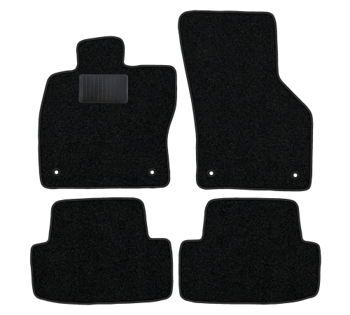 Komplet dywaników welurowych do BMW 3 seria E46 Sedan/Touring/Coupe/Compact 1998-2004