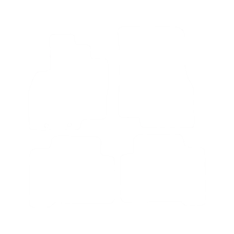 Dywanik EVA kierowcy do Mitsubishi Grandis (5 siedzeń) 2003-2011- - obrys