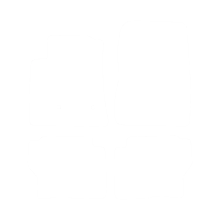 Dywanik EVA kierowcy do Mitsubishi Pajero IV 2007-2021 (3 drzwi) 2007-2021 - obrys