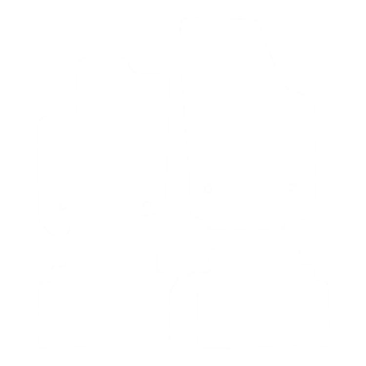 Dywanik EVA kierowcy do Opel Meriva I A 2003-2010 - obrys