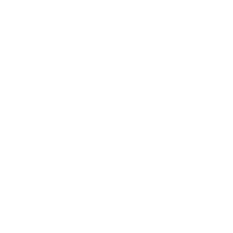 Dywanik EVA kierowcy do Renault Scenic I 1996-2003 - obrys