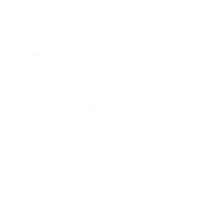 Dywaniki EVA przód do Audi A1 II 2018- - obrys