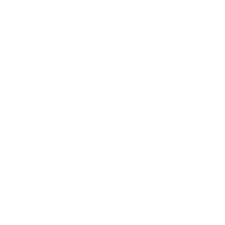 Dywaniki EVA przód do Nissan NV200 2010-2019 - obrys