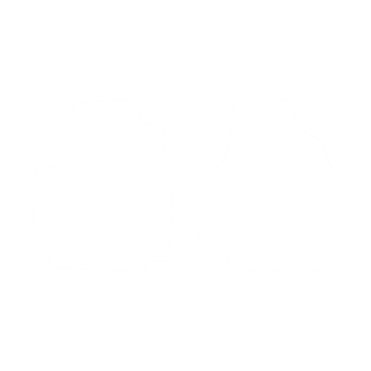 Komplet dywaników EVA do Fiat Scudo I (3 siedzenia) 2002-2006 - obrys