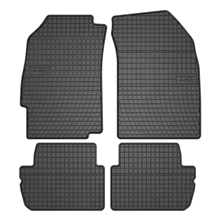 Komplet dywaników gumowych El Toro do Chevrolet Spark III 2010-2015