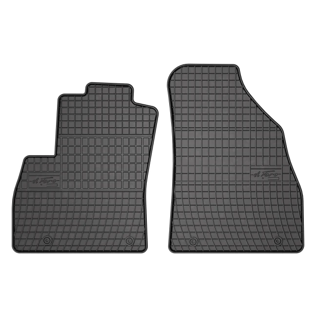 El Toro Gummifußmatten für Fiat Fiorino (5 Sitze) 2008-2020