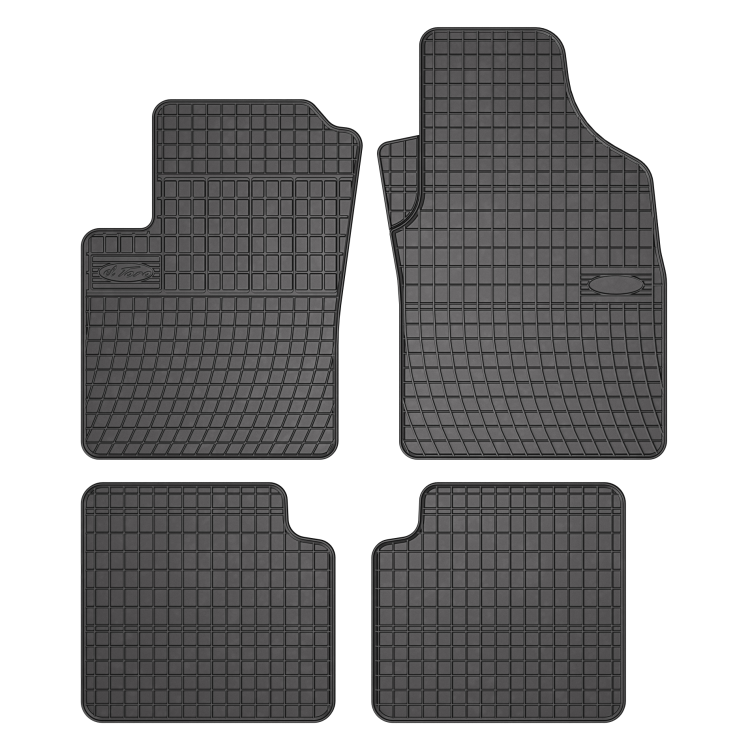 Komplet dywaników gumowych El Toro do Fiat Panda II 2003-2012