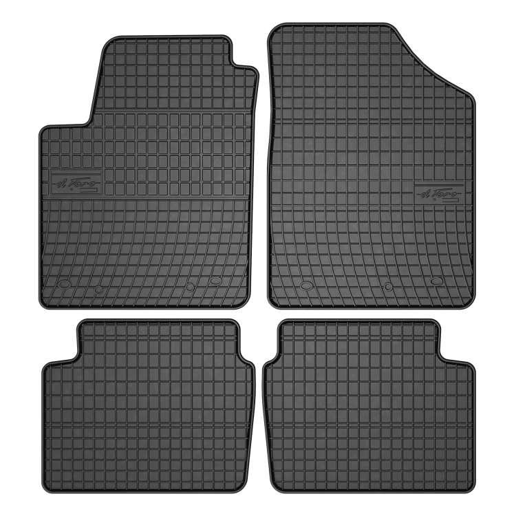 Komplet dywaników gumowych El Toro do Hyundai i10 I 2008-2013