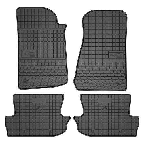Komplet dywaników gumowych El Toro do Jeep Wrangler IV (4 drzwi) 2017-