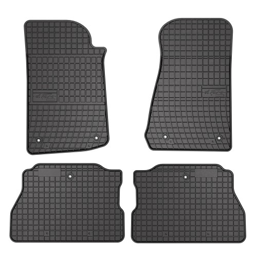 Komplet dywaników gumowych El Toro do Jeep Wrangler Rubicon IV (5 drzwi) 2017-