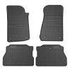 Komplet dywaników gumowych El Toro do Jeep Wrangler Rubicon IV (5 drzwi) 2017-