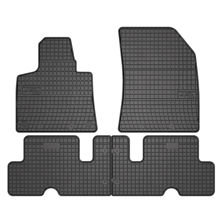 Komplet dywaników gumowych El Toro do Citroen C4 II SpaceTourer (7 siedzeń) 2013-2019