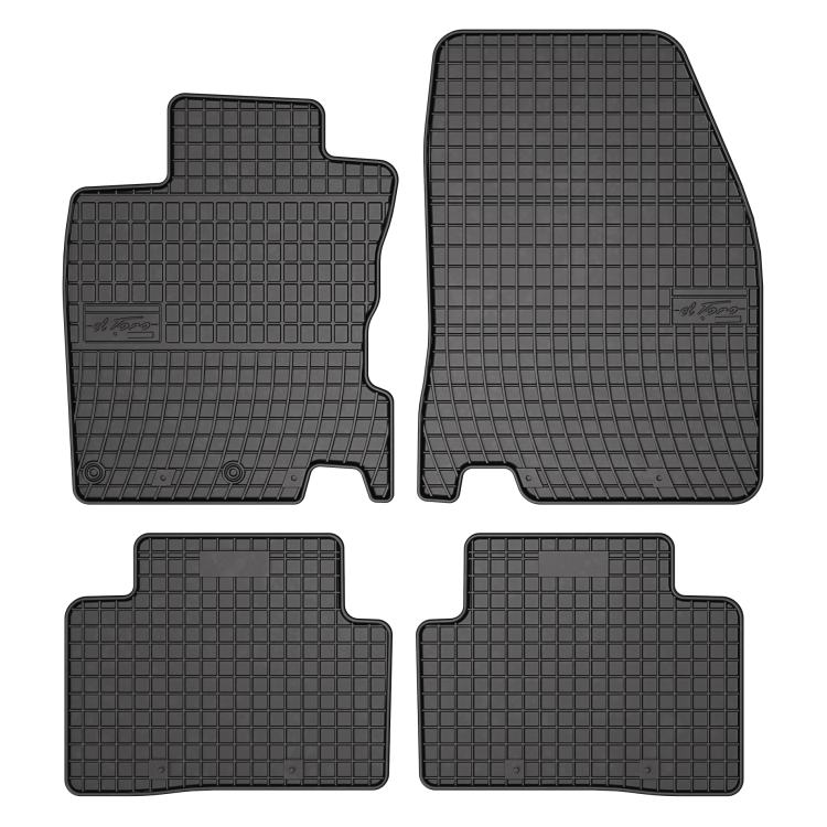 Komplet dywaników gumowych El Toro do Nissan Qashqai II 2013-2021