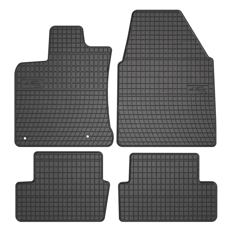 Komplet dywaników gumowych El Toro do Nissan Qashqai I 2007-2012