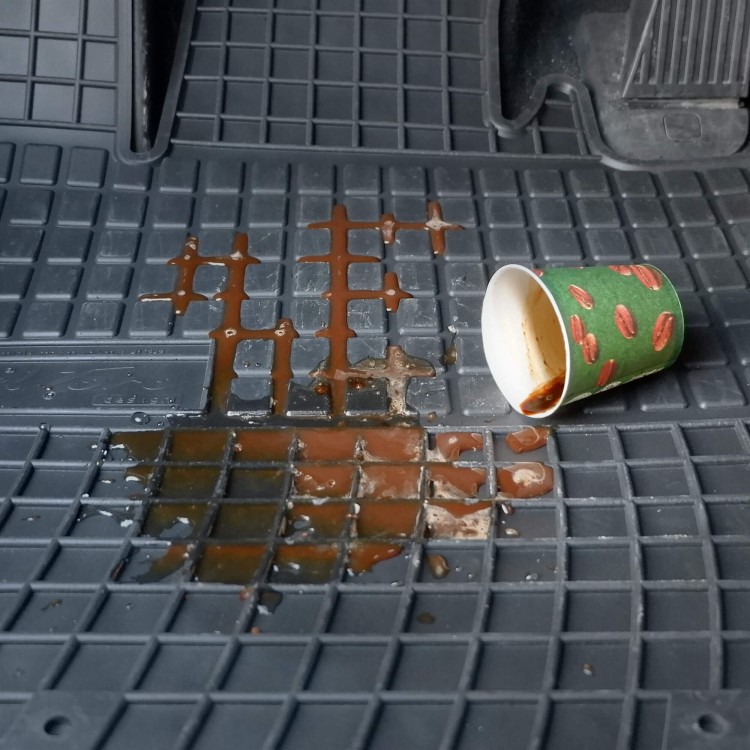 Komplet dywaników gumowych El Toro do Opel Zafira III C (7 siedzeń) 2012-2019 - łatwe czyszczenie