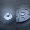 Komplet dywaników gumowych El Toro do Renault Scenic IV 2016- - mocowania
