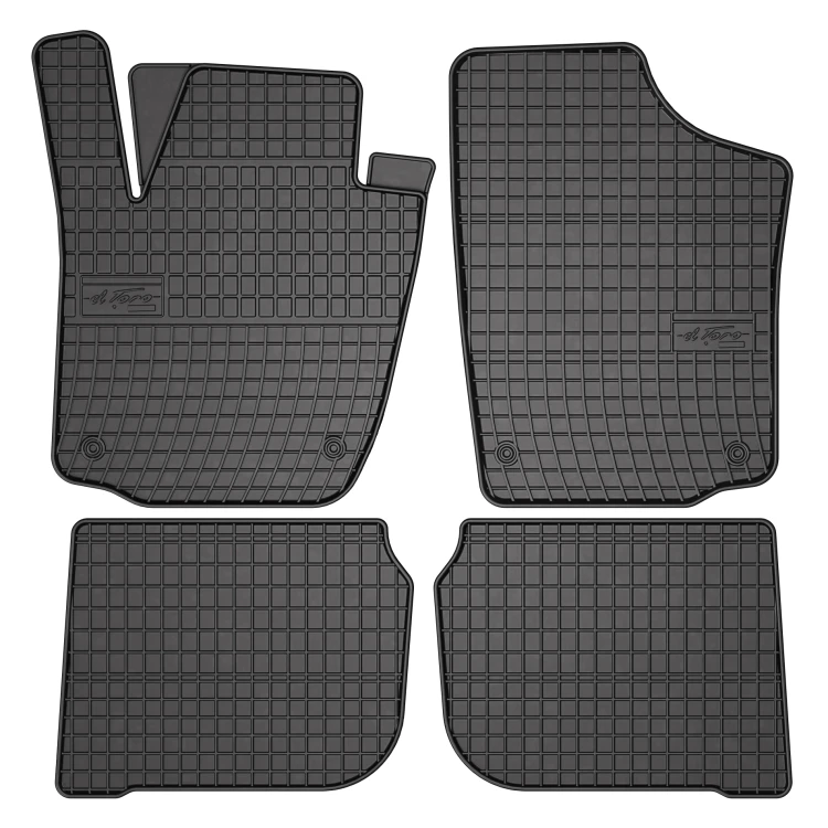 Komplet dywaników gumowych El Toro do Seat Toledo IV 2013-2018