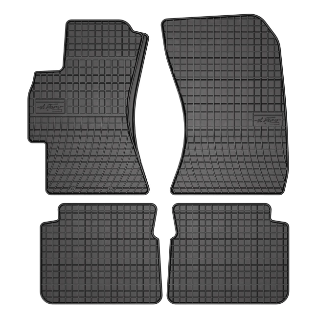 El Toro Gummifußmatten für Subaru Outback IV 2009-2014