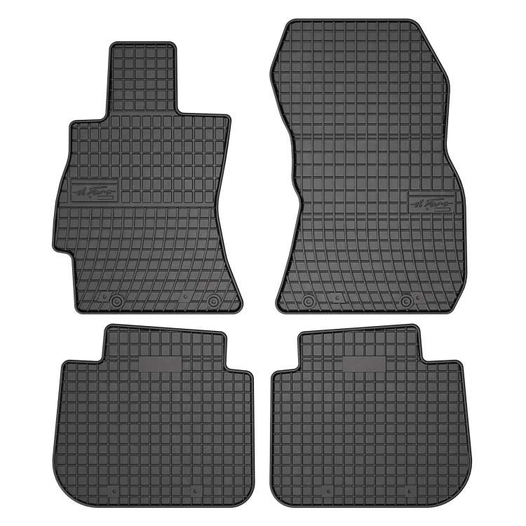 Komplet dywaników gumowych El Toro do Subaru Forester III 2008-2012