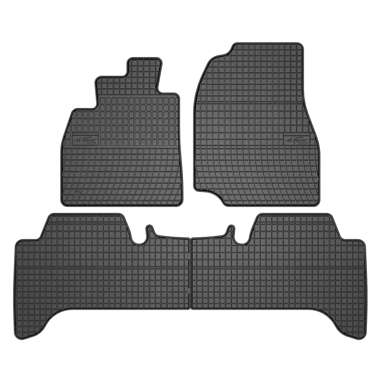 Komplet dywaników gumowych El Toro do Toyota Land Cruiser J100 1998-2007