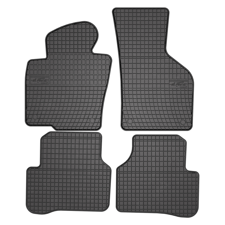 Komplet dywaników gumowych El Toro do Volkswagen Passat B6 2005-2010
