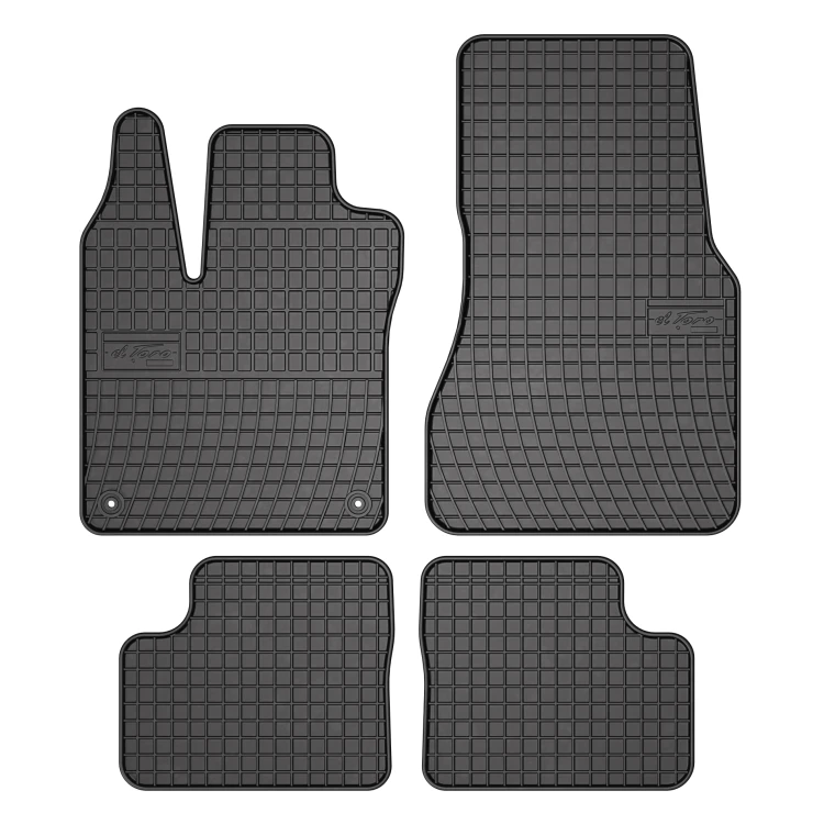 Komplet dywaników gumowych El Toro do Smart Smart Forfour II 2014-2020