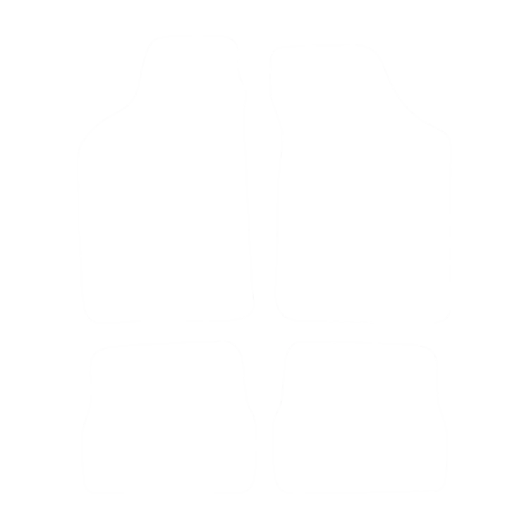 Dywanik EVA kierowcy do Peugeot 106 Lift 1996-2003 - obrys