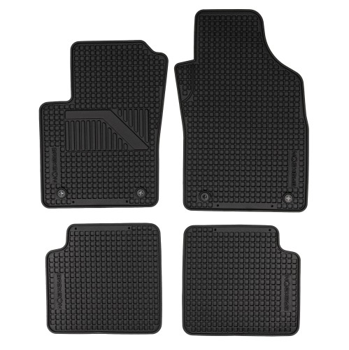 Komplet dywaników gumowych TPE do Fiat 500 2007-