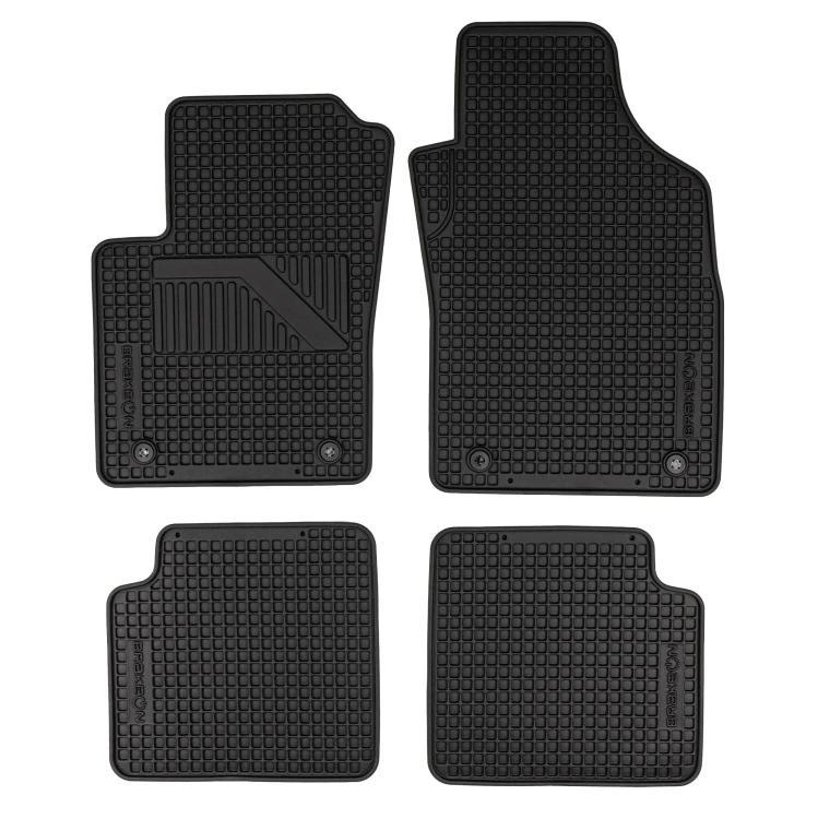 Komplet dywaników gumowych TPE do Fiat 500 2007-
