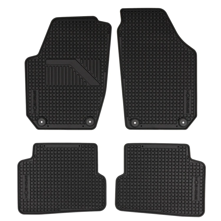 Komplet dywaników gumowych TPE do Skoda Fabia II 2007-2014