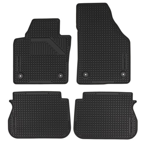 Komplet dywaników gumowych TPE do Volkswagen Caddy III Life (5 siedzeń) 2003-2020