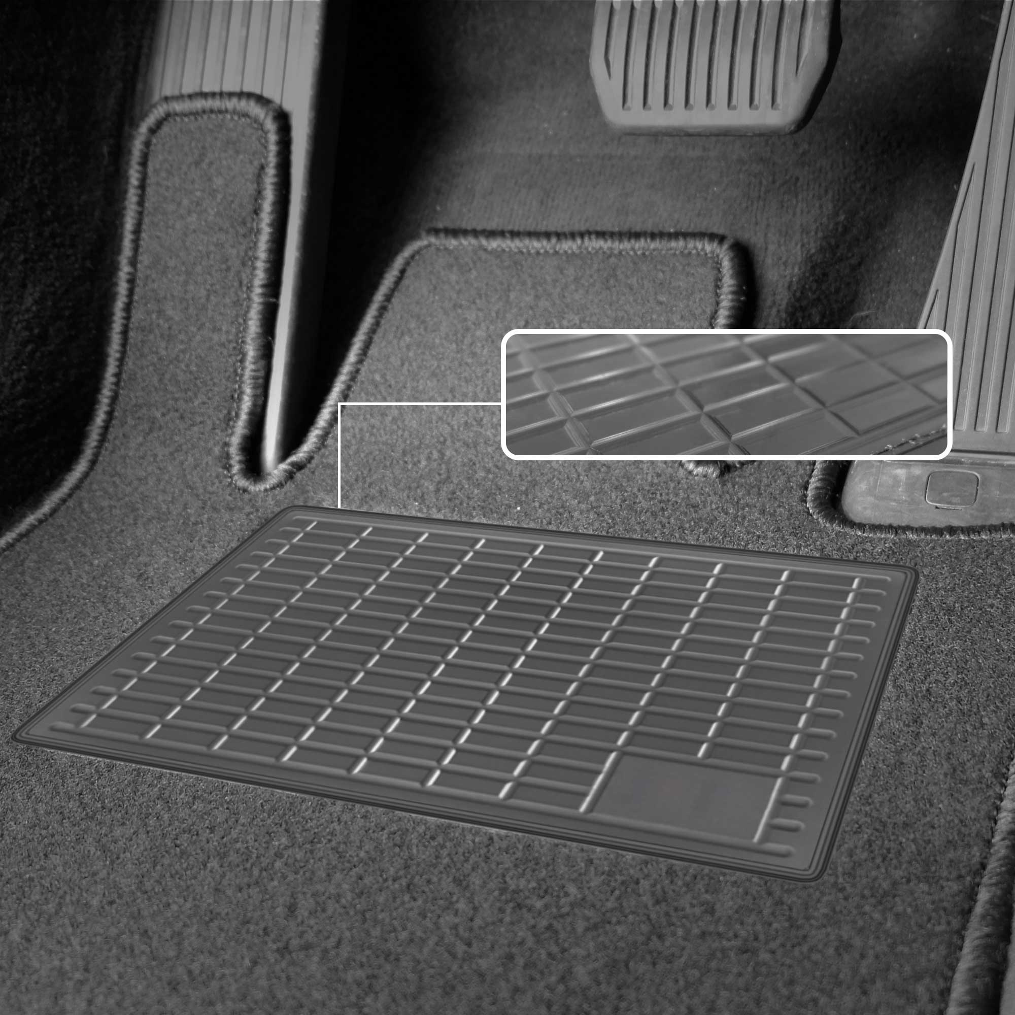 Dywaniki welurowe do Peugeot 208 I 2012-2019